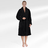 American Soft Linen Luxury Women’s Fleece Bathrobe – Ultra Soft, Warm & Lightweight Plush Robe