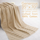 35x70 Inch Premium Bath Sheet JUMBO 100% Cotton Turkish Towels, Extremely Soft, Luxury, Extra Large Bath Towel (BEST CHOICE)