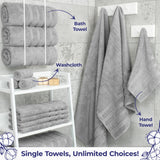 American Soft Linen Single Piece 100% Cotton Turkish Towels with 20 Different Colors, Create Your Set