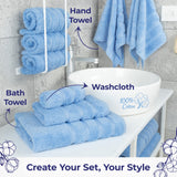 American Soft Linen Single Piece 100% Cotton Turkish Towels with 20 Different Colors, Create Your Set