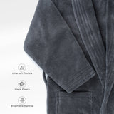 American Soft Linen Luxury Men’s Fleece Bathrobe – Ultra Soft, Warm & Lightweight Plush Robe Wholesale