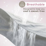 American Soft Linen 100% Washed Cotton Percale Duvet Cover Set – Soft Breathable Bedding Set with Pillow Shams
