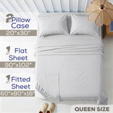 American Soft Linen 100% Washed Cotton Percale Sheet Set – Soft Breathable Bedding with Pillowcases