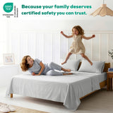 American Soft Linen 100% Washed Cotton Percale Sheet Set – Soft Breathable Bedding with Pillowcases