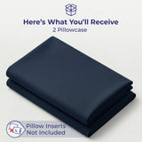 American Soft Linen Wholesale 100% Cotton Sateen Pillowcase Set (2 Pack) – Hotel Quality Bulk Supply