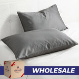American Soft Linen Wholesale 100% Cotton Sateen Pillowcase Set (2 Pack) – Hotel Quality Bulk Supply