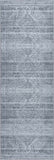 Barny Gray Blue Washable Rug - Clearance