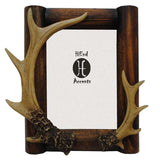 Antler Wooden Picture Frame, 4 MOQ