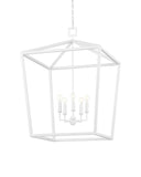 Denison Large White Lantern