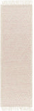 Ramsbury Soft Pink Wool Rug - Clearance