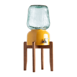 Arte Casa Ceramic Water Dispenser: Saffron Glaze