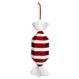 12” Jumbo Assorted Candy Holiday Christmas Deluxe Shatterproof Ornament Set of 4