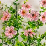 13" UV Daisy Flower Bush Plant (Indoor/Outdoor)- Set of 12