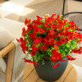 13" UV Daisy Flower Bush Plant (Indoor/Outdoor)- Set of 12