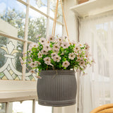 13" UV Daisy Flower Bush Plant (Indoor/Outdoor)- Set of 12