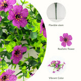 13" UV Daisy Flower Bush Plant (Indoor/Outdoor)- Set of 12