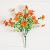 13" UV Daisy Flower Bush Plant (Indoor/Outdoor)- Set of 12