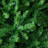 14’ Artificial Slim Green Mountain Pine Christmas Tree with 1600 Warm White LED Lights