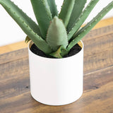 17.5" Artificial Agave Plant