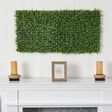 20” Grass Artificial Wall Mat (Indoor/Outdoor) (Set of 2) Trellis