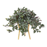 21” Wandering Jew Artificial Plant in Green Planter with Legs