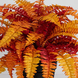24” Autumn Artificial Fall Boston Fern Plant