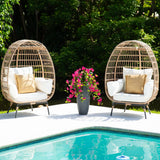 28” UV Resistant Artificial Bougainvillea Hanging Plant (Indoor/Outdoor) - Set of 2
