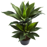 29” Double Agave Succulent Artificial Plant