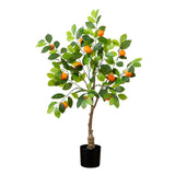 3’ Artificial Tangerine Tree