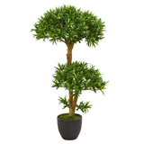 3’ Bonsai Styled Podocarpus Artificial Tree