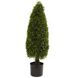 3’ Boxwood Tower Topiary UV Resistant (Indoor/Outdoor)