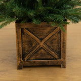 3’ Finland Fir Artificial Christmas Tree in Decorative Planter