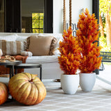 3' UV Resistant Autumn Artificial Fall Cedar Tree (Indoor/Outdoor)