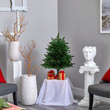 3’ South Carolina Spruce Artificial Christmas Tree with 458 Bendable Branches