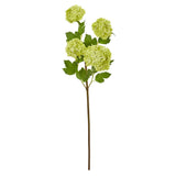30” Snowball Hydrangea Artificial Flower (Set of 3)