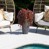 30" UV Resistant Artificial Daisy Hanging Plant (Indoor/Outdoor) - Set of 6