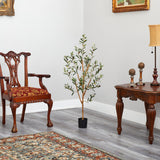 3.5’ Artificial Olive Tree with Sparse Design