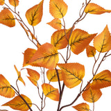 4' Autumn Birch Leaf Artificial Fall Tree