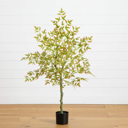 4' Autumn Nandina Artificial Fall Tree