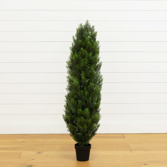 4' Cedar Tree Silk Tree (Indoor/Outdoor)