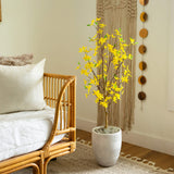 4' Artificial Forsythia Tree