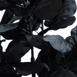4' Artificial Halloween Black Fiddle Leaf Tree