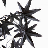 4' Artificial Halloween Eerie Black Maple Tree