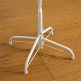 4' Pre-Lit Artificial White Starburst Tree with 800 Fairy Warm White LED Lights