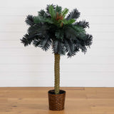 4' Artificial Sago Palm Tree