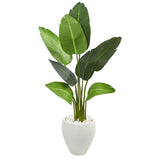 4’ Traveler's Artificial Palm Tree in Oval Planter