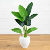 4’ Traveler's Artificial Palm Tree in Oval Planter