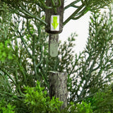 45" UV Resistant Artificial Cedar Tree in White Tower Planter (Indoor/Outdoor)