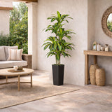 5' Artificial Real Touch Dracaena in Decorative Planter
