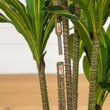 5' Artificial Real Touch Dracaena in Decorative Planter